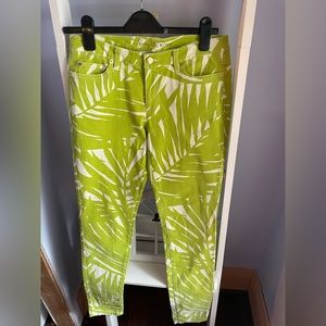 Michael Kors Summer Green and White Pants